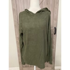 NWT Ceny Medium olive long sleeve hoodie